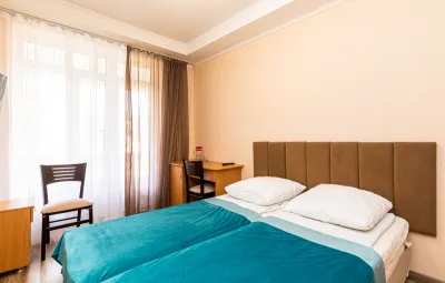 Номер 1-местный 1-комнатный 2 категории в 3 корпусе санатория «им.Димитрова» в г. Кисловодске - фотография